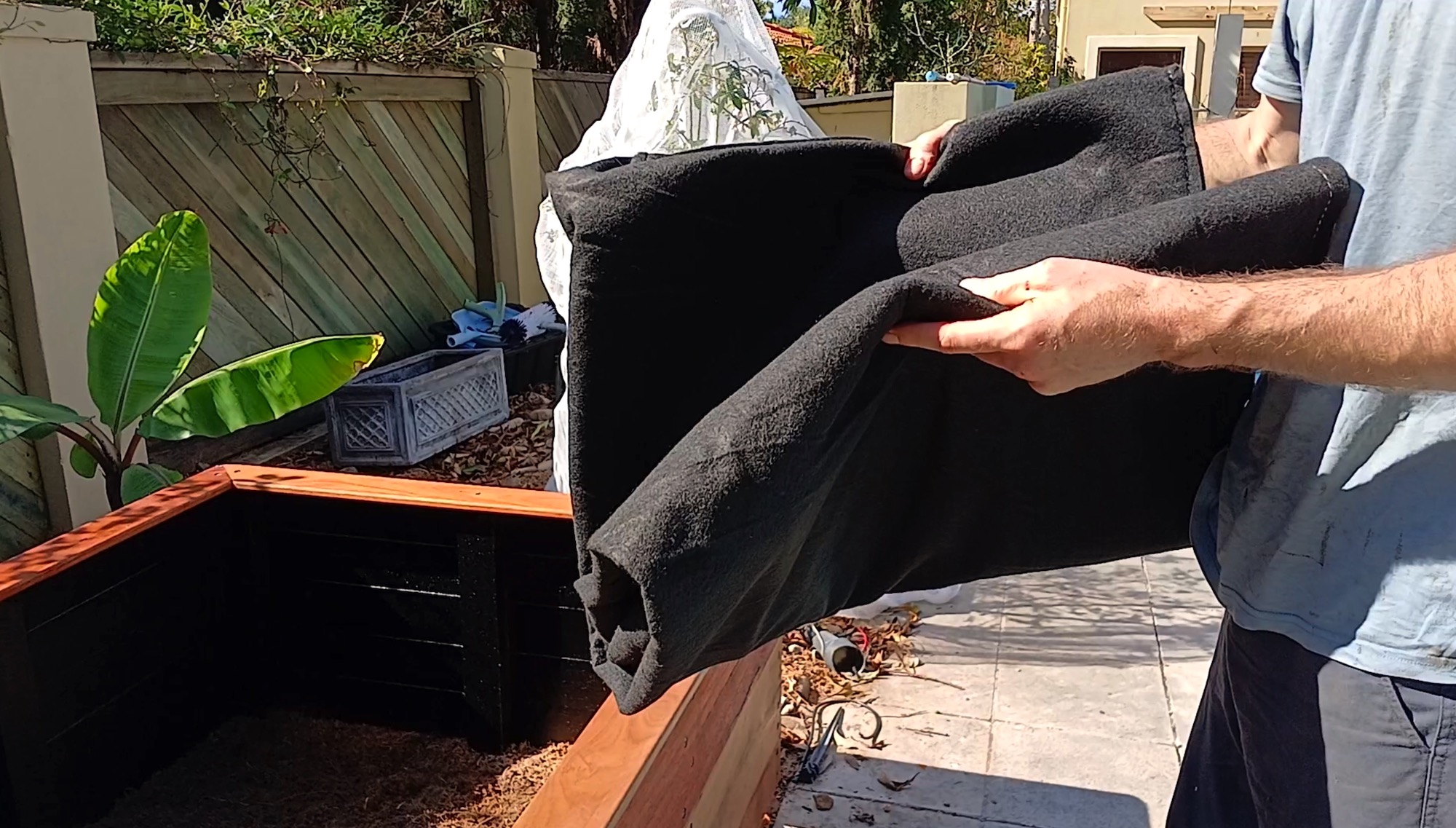 BEDurVEG Soil Liner Installation